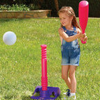 TotSports™ T-Ball Set - Purple and Pink