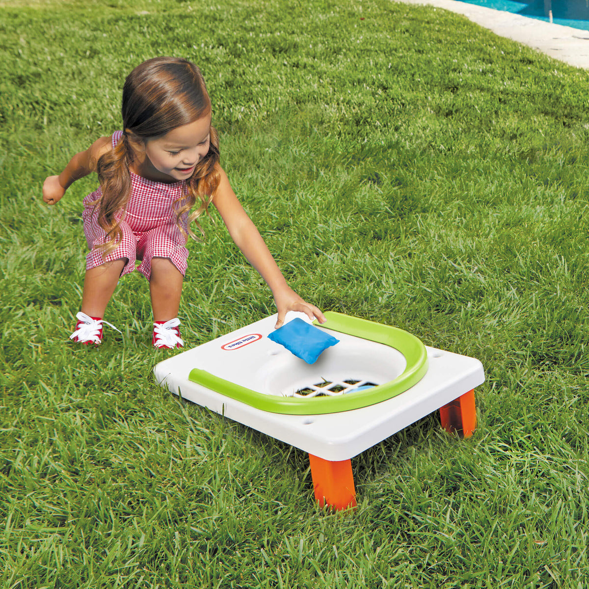 My First Cornhole Game